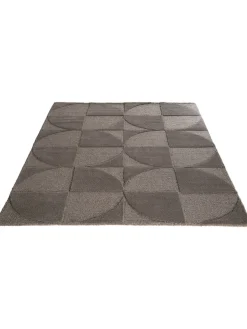 Montioni Woll-Teppich, Dark Brown