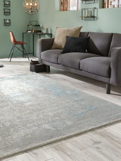 Mytikas Vintage-Teppich, Vintage Blau
