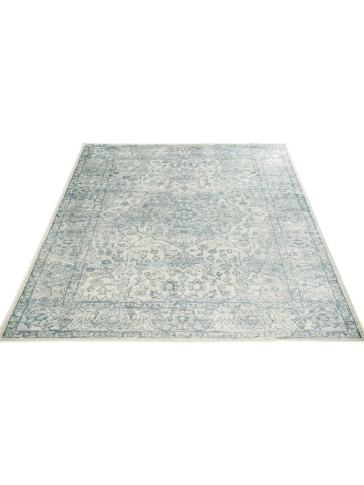 Nafar Vintage-Teppich, Vintage Blau