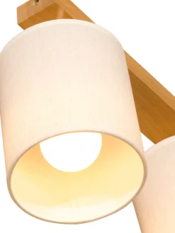 Natural Fibre Deckenleuchte, Beige