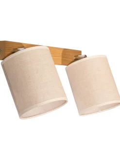 Natural Fibre Deckenleuchte, Beige