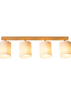 Natural Fibre Deckenleuchte, Beige