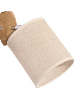 Natural Fibre Wandleuchte, Beige