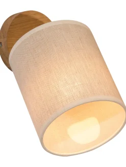 Natural Fibre Wandleuchte, Beige