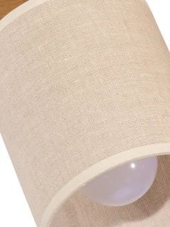 Natural Fibre Wandleuchte, Beige