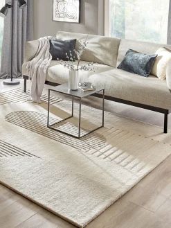 Navelli Moderner Teppich, Sand