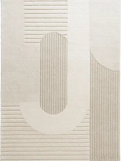 Navelli Moderner Teppich, Sand