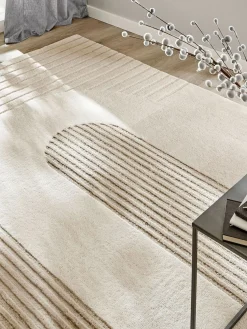Navelli Moderner Teppich, Sand