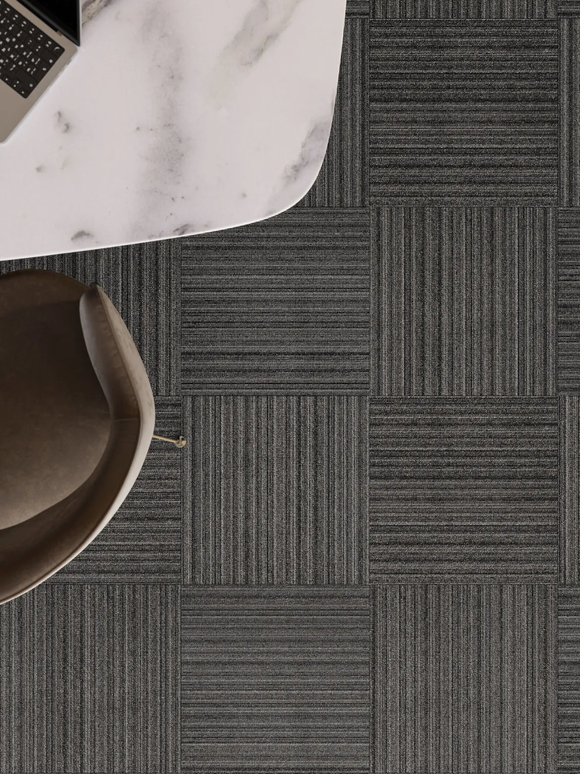 Nexa Teppichbodenfliese, Greyline 575