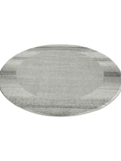 Night Life Moderner Teppich, Silber