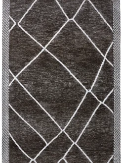 Nikkala Moderner Teppich, Charcoal
