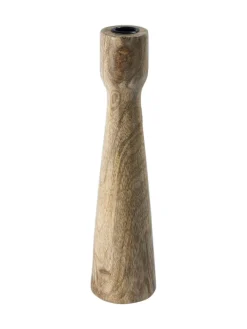 Ningu Kerzenständer, Natural Wood