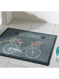 Nostalgie Sauberlaufmatte, Bike Grey