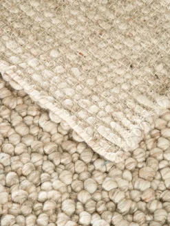 Nysum Woll-Teppich, Beige