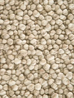 Nysum Woll-Teppich, Beige