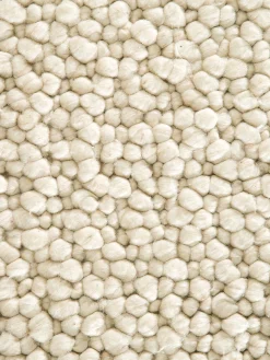 Nysum Woll-Teppich, Ivory