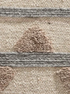Nyvalla Flachgewebe-Teppich, Sand