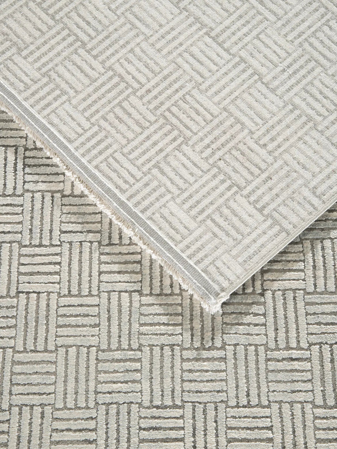 Ocala Moderner Teppich, Silber