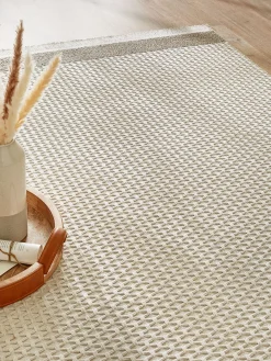 Odda Moderner Teppich, Creme