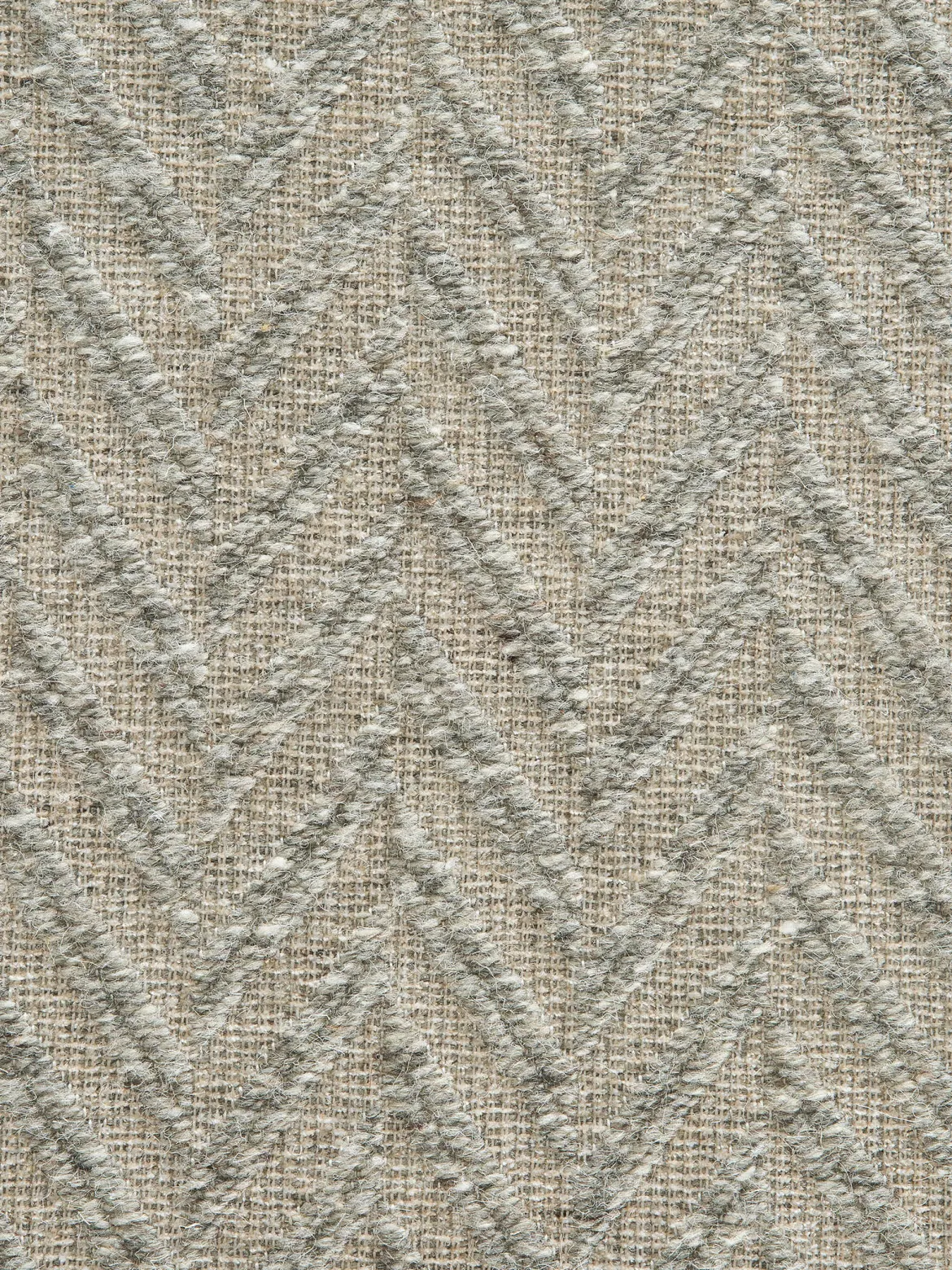 Oppdal Moderner Teppich, Silber