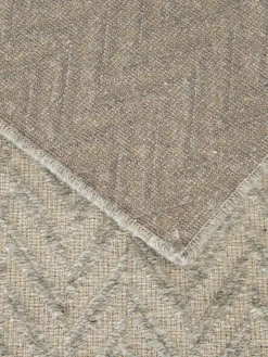 Oppdal Moderner Teppich, Silber
