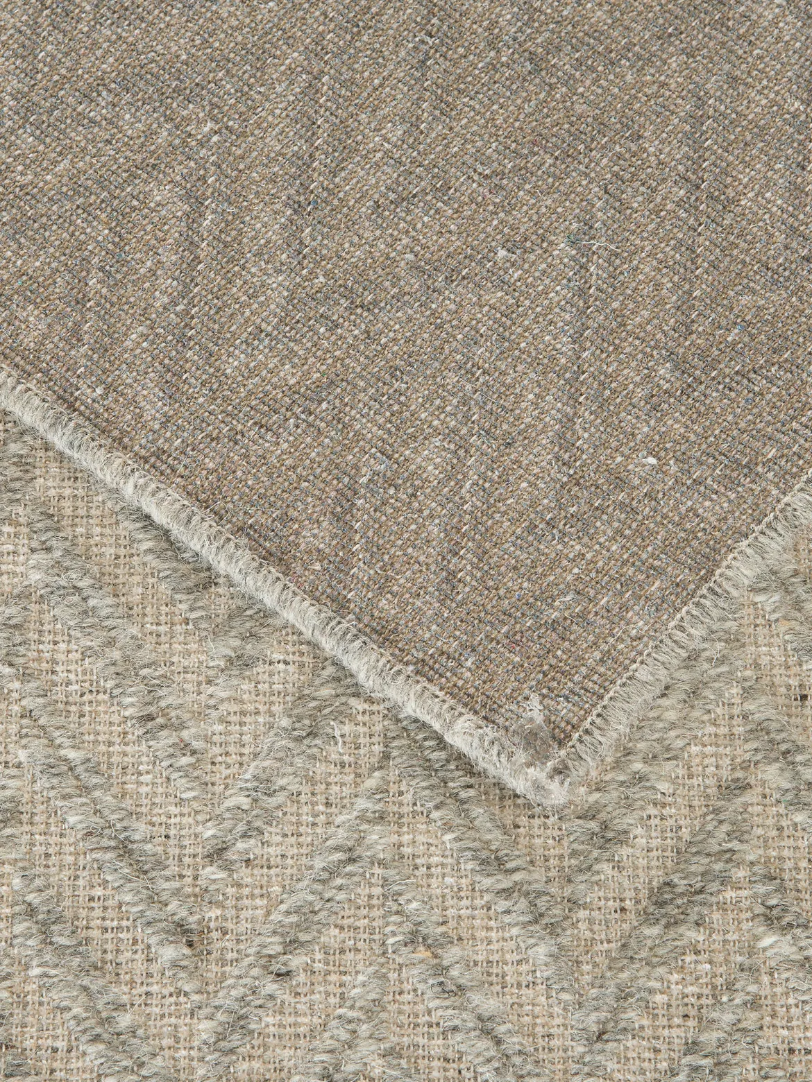 Oppdal Moderner Teppich, Silber