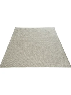 Oppdal Moderner Teppich, Silber