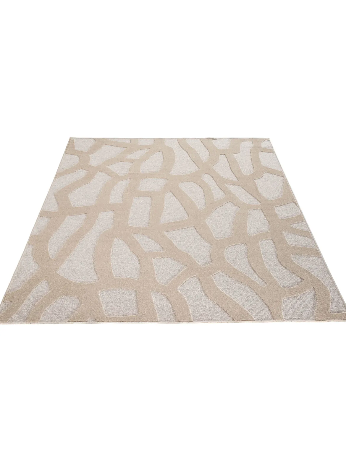 Oriana Moderner Teppich, Creme