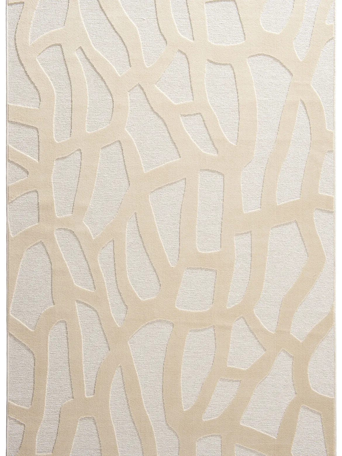 Oriana Moderner Teppich, Creme