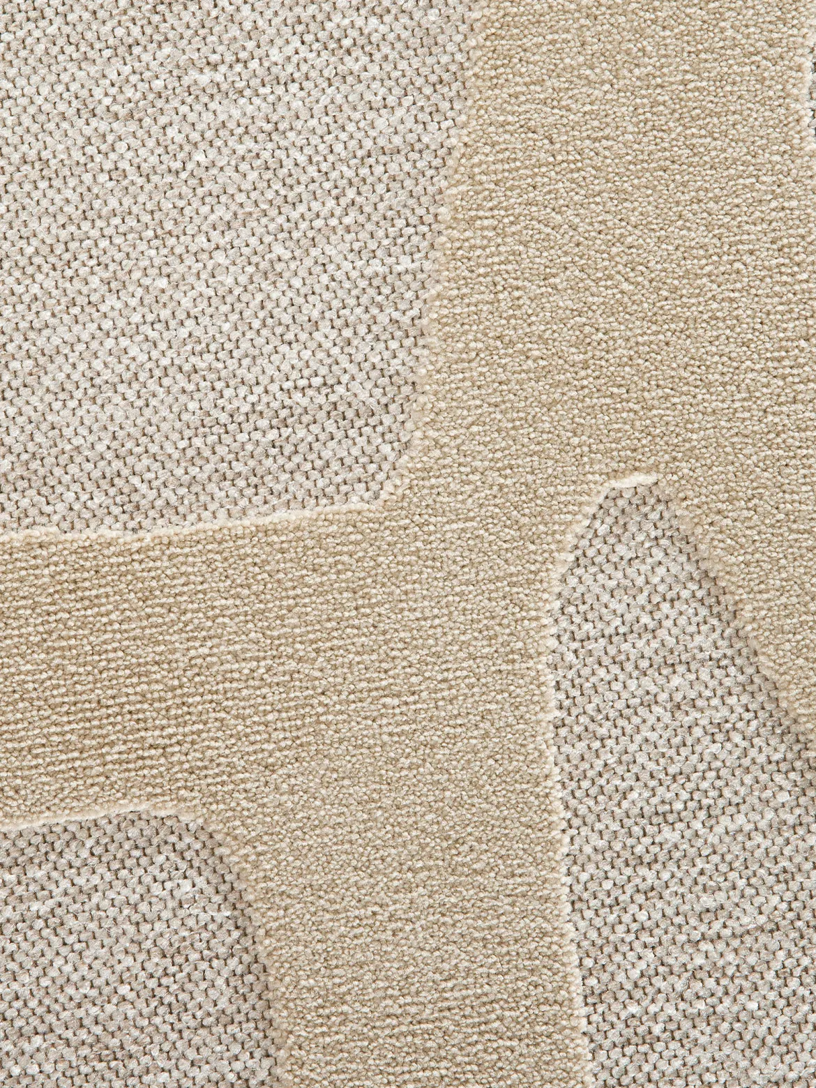 Oriana Moderner Teppich, Creme