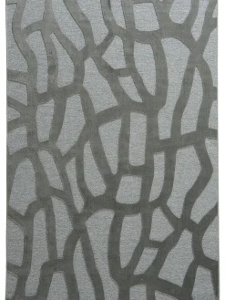 Oriana Moderner Teppich, Silber
