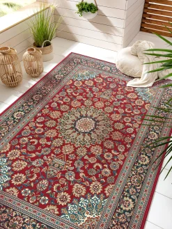 Orient Summer Outdoor-Teppich, Rot