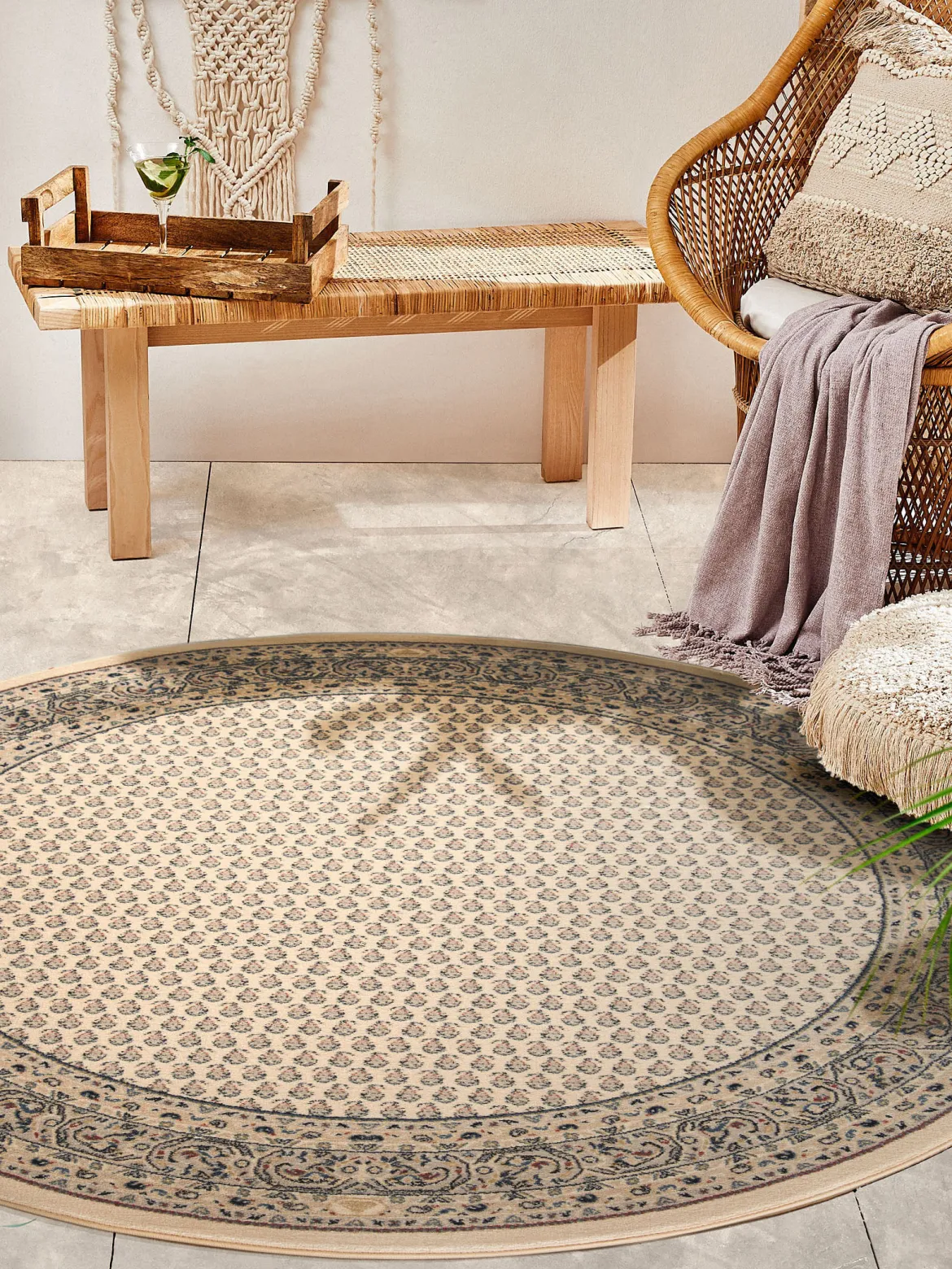 Osaka Orient-Teppich, Beige