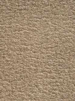 Ourika Hochflor-Teppich, Dunkelbeige