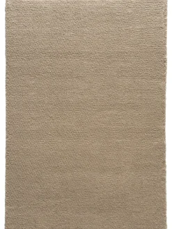 Ourika Hochflor-Teppich, Dunkelbeige