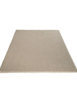 Ourika Hochflor-Teppich, Hellbeige