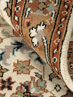 Padischah Isfahan Orient-Teppich, Beige