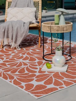 Palancar Outdoor-Teppich, Bordeaux