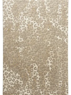 Pangani Moderner Teppich, Dunkelbeige