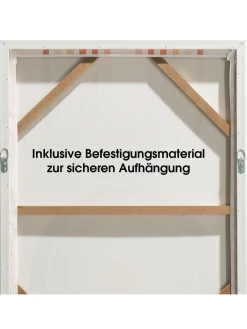 Panto Leinwand-Druck-gerahmt, Multicolor