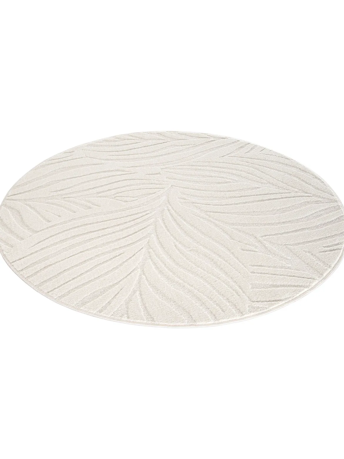 Pianta Moderner Teppich, Ivory