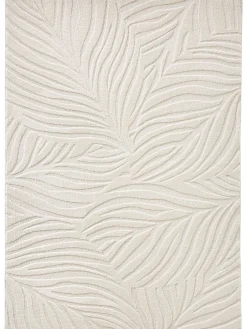 Pianta Moderner Teppich, Ivory