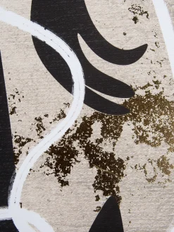 Picas Bild, Schwarz/Gold