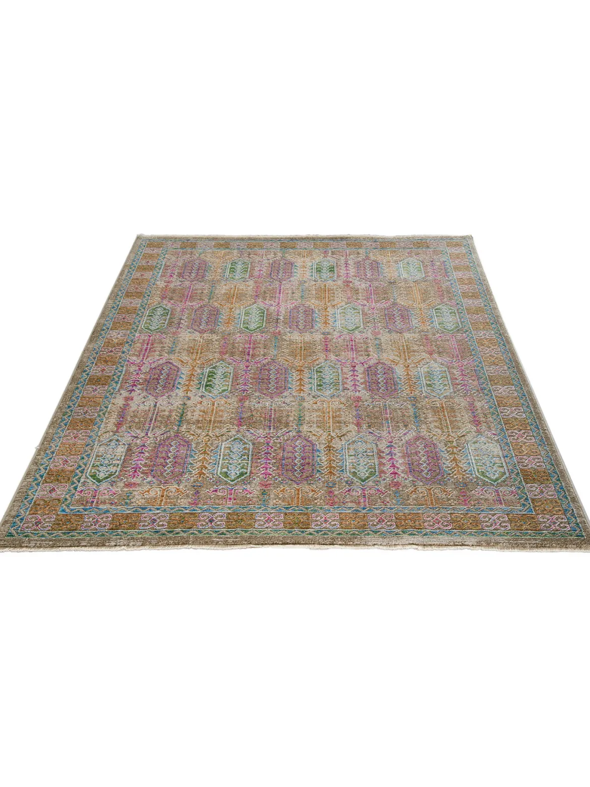 Pinara Vintage-Teppich, Vintage Pink