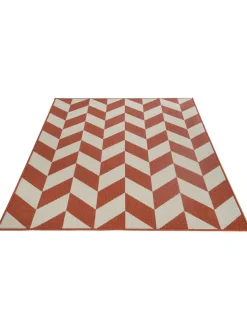 Plage Outdoor-Teppich, Rot