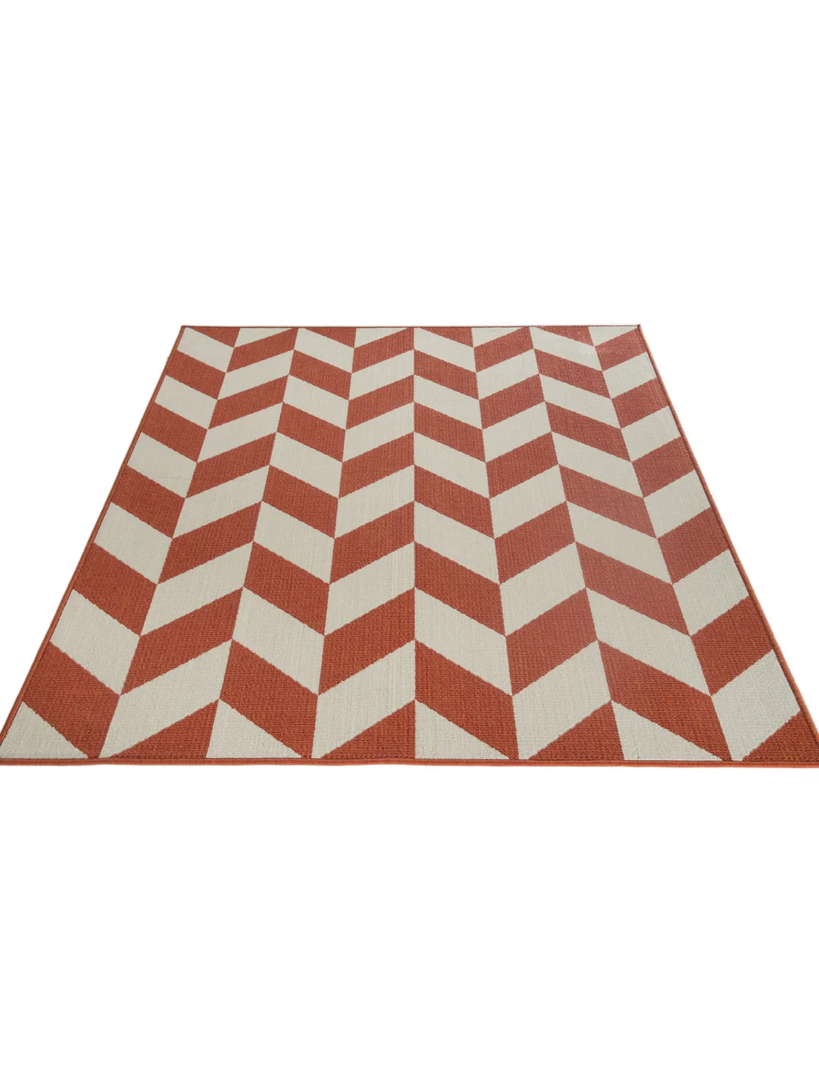 Plage Outdoor-Teppich, Rot