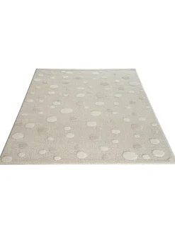 Pünktchen Kinder-Teppich, Hellbeige