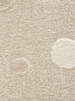 Pünktchen Kinder-Teppich, Hellbeige
