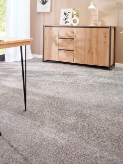 Praia Velours-Teppichboden, Taupe 74