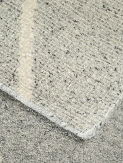 Puranpur Woll-Teppich, Grey Natural